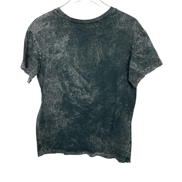 Cash Johnny Cash Man in Black T-Shirt Distressed Black Size L - Picture 3 of 10